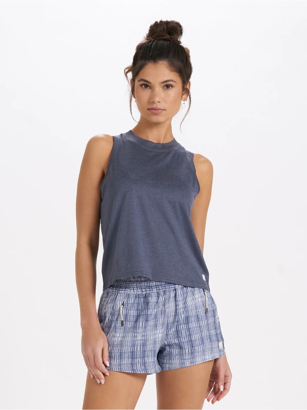 Vuori Energy Top in Azure Heather